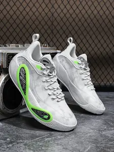 Men's Basketball Shoes, Indoor Outdoor Training, Anti-Slip Shock Absorption, Professional Sports Shoes, Comfortable and Durable