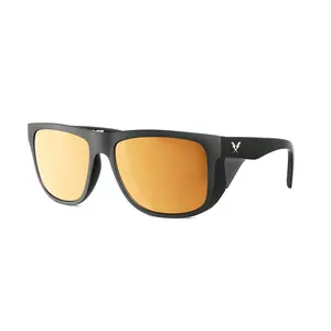 A Phase Z87+ Matte Black - Mirrored Color Lens Options Polarized Safety Sunglasses High Quality Sunglasses
