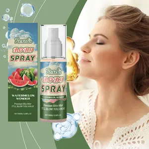 Roxelis Body Fragrance Spray, Women's Fragrance Spray Watermelon Fruit Fragrance Soft And Elegant Long Lasting Fragrance Spray