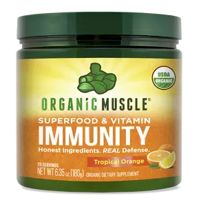 Organic Vitamin Immune Booster - Vitamin C, Vitamin D, Zinc, Turmeric