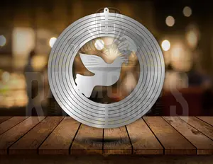 Dove with twig Wind Spinner