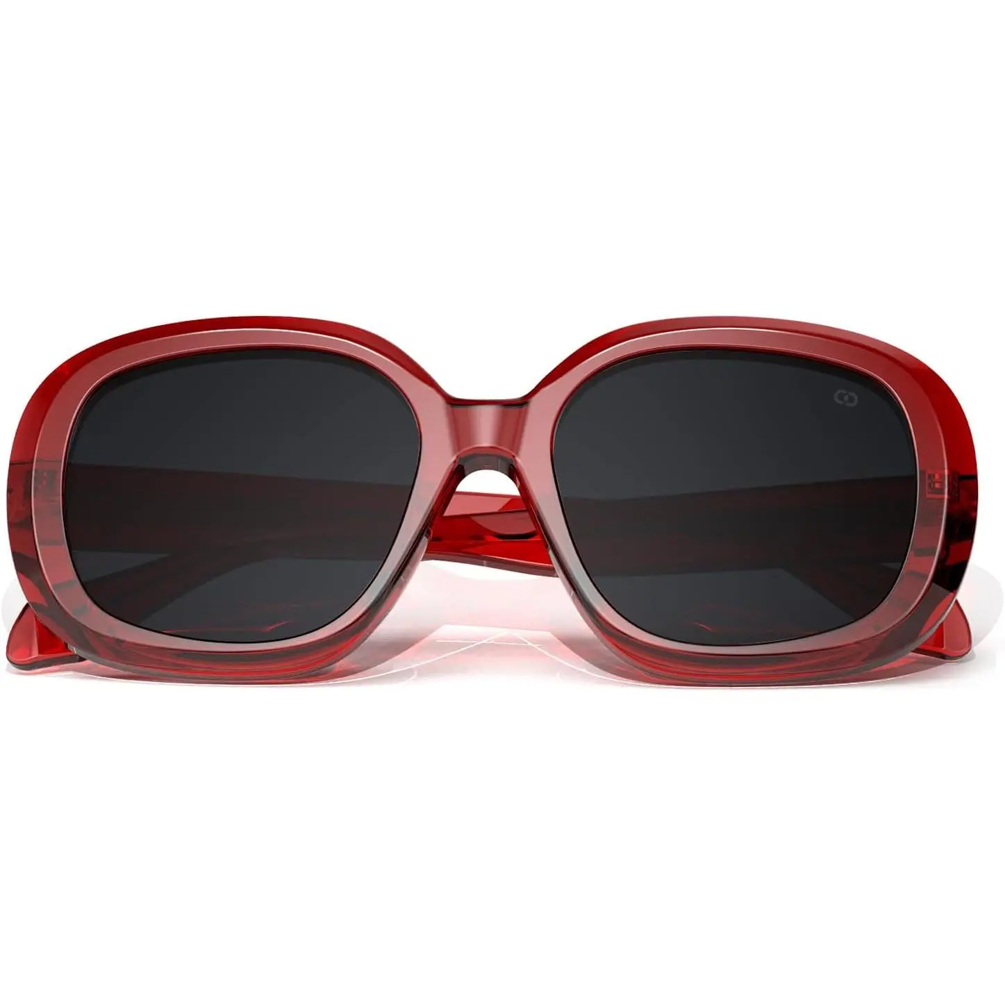 Oval Round Jackie O Sunglasses Women Retro Large Square Sun 