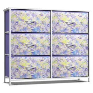Sorbus 6 Drawer Storage Cube Dresser