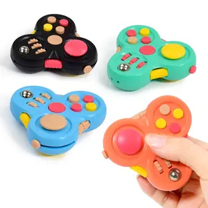 Gyroscope Rubik's Cube Toy, Fingertip Spin Game, Handheld Stress Relief, Finger Flexibility Exercise, Relaxation Tool, Fidget Gadget