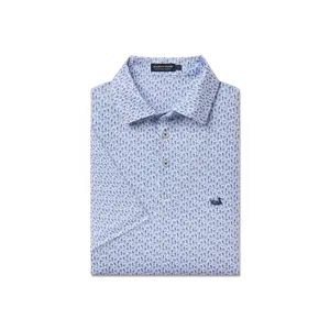 Youth Flyline Performance Polo - Palm & Pineapples