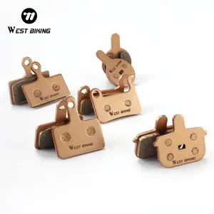 WEST BIKING Mountain Bike Hydraulic Disc Brake Pads, Durable Resin Ceramic Bicycle Brakes, Suitable for Electric Bikes, Cycling Accessories