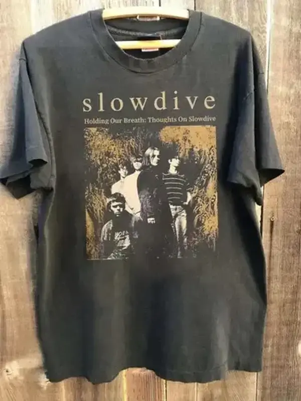 Vintage Slowdive T-Shirt, Slowdive Band Shirt, Slowdive Tour Concert Gift For Me