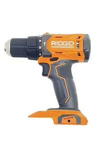 RIDGID 18 Volt Cordless 1/2 in. Hammer Drill/Driver R860012 (Bare Tool)