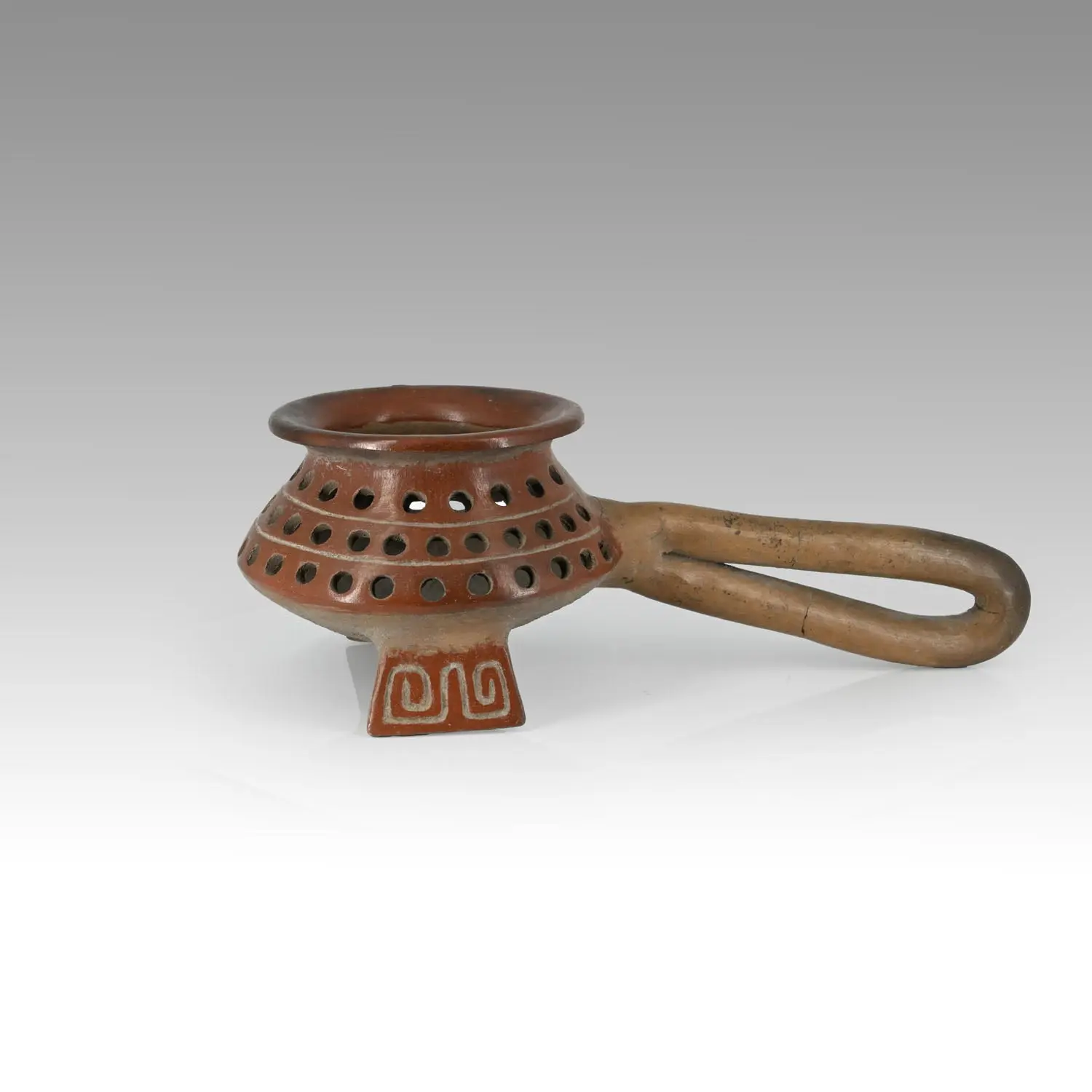 An Aztec Ceramic Incensario, Late Postclassic period, ca. 1350–1521 CE