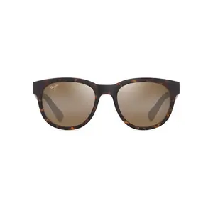 Maui Jim Maoli Sunglasses H668-10 Matte Dark Havana Frame HCL Bronze Lenses