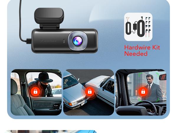 REDTIGER 4K Dash Cam F9 Lite Front ADAS WiFi GPS Mini Hidden G Sensor 24H Parking Monitor 32GB Card APP Control Loop Recording Night Vision Dashcam Vehicle-Holiday Haul