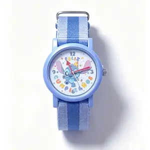 Disney Cute Baby Stitch Analog Wrist Watch Mystery Box - Lightweight, Kid-Friendly Cartoon Timepiece with Delicate Printed Dial, Sealed Randomized Packaging, Special Edition Single Box Casual Accessory