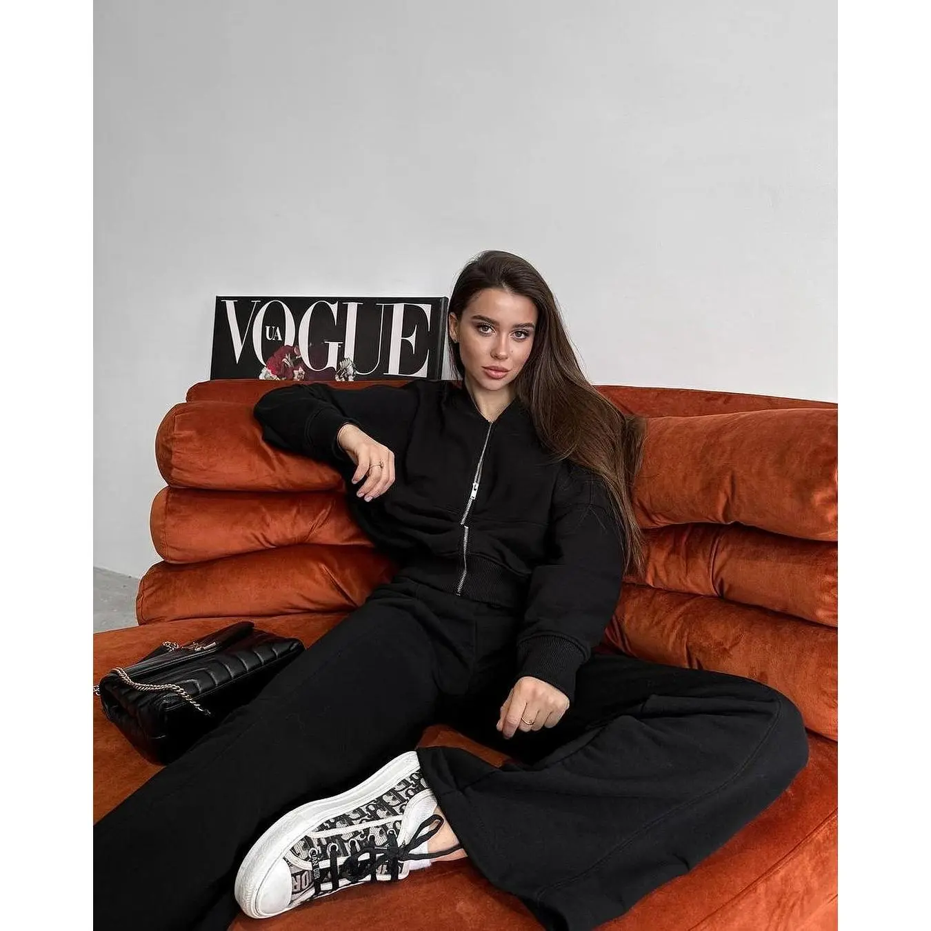 Black (CVC thin hoodie)