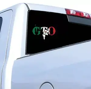 Guanajuato Gto Sticker Decal, Sticker, Printed, Truck Car Mexico Flag Calcamonia
