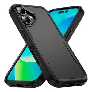 Entronix Matte Case for iPhone 16, Plus, Pro Max, Sleek & Slim Bumper Cover, Shockproof Smartphone Accessories Protection Protective