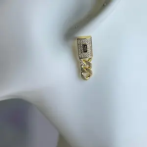 Monaco Gold Plated Earrings Fashion Jewelry Elegant & Sophisticated Design Perfect for Any Occasion