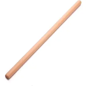 Extra Long Pasta Rolling Pin Dough Roller Professional Rolling Pins for Baking Tortilla Baklava Pizza Noodles(35.03×1.38inch/89×3.5cm)