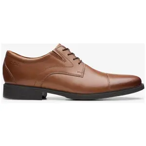 Clarks Men's Collection Leather Dress Shoe- Whiddon Cap