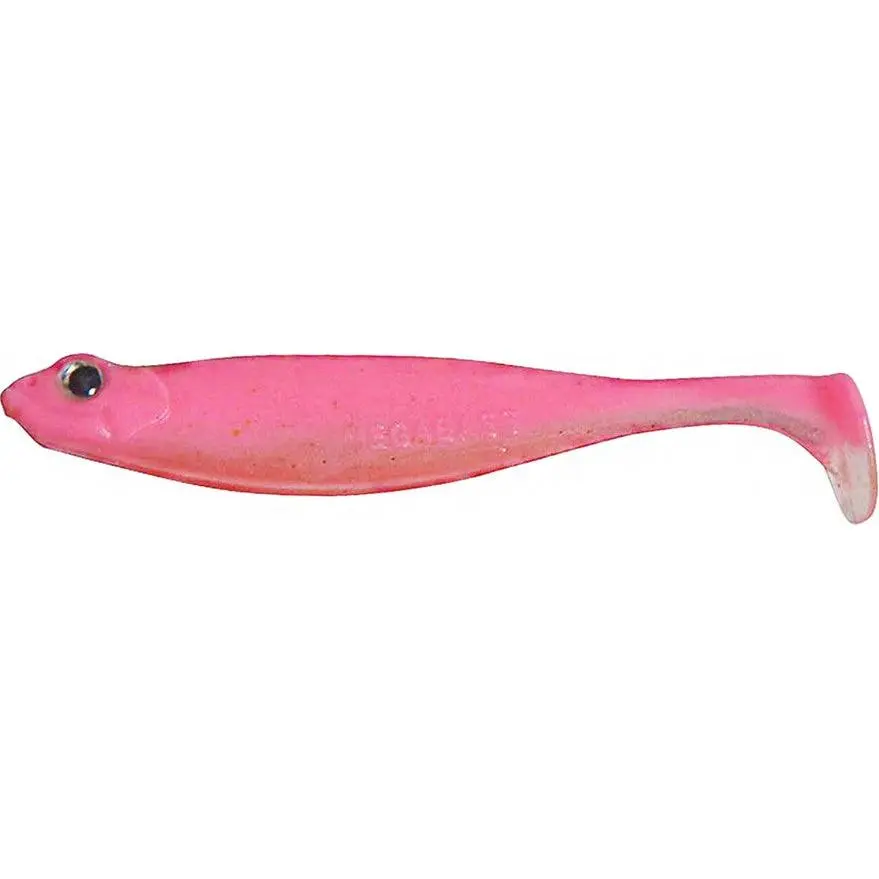 Megabass Hazedong Shad 3-in Soft Artificial Paddle Tail Swimbait, Fishing Equipment Lures for Angling, Artificial Fishing Lure, Soft Fishing Lure
