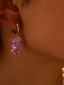 Ladies Earring Set Colorful Bear Pendant Earrings Stainless Steel 18k Gold Plated Waterproof And Anti Allergy Sweet And Romantic Style Jewelry Gift