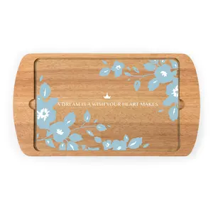 Toscana Cinderella Billboard Glass Top Serving Tray