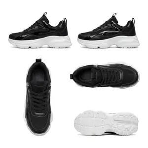 Hiking Shoes – Durable Breathable Mesh Outdoor Boots, Thick Sole, Anti-Slip, Height-Boosting Sports Shoes for Trekking & Outdoor Adventures