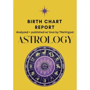 Personalized Astrological Birth Chart Report