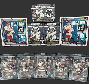 Premium Football Card Break #192 5-2025 Topps Chrome Football Value Boxes 3- 2025 Mosaic Blasters 2- 2025 Donruss Football Mega Boxes