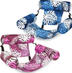 2 Pack Inflatable Pool Floats for Adults, Floating Lounge Chairs for Summer Pool Party, Beach & Lake Relaxing Fun, Father’s Day Gift Idea
