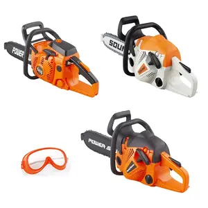 Kids Realistic Chainsaw & 12pcs Tool Set, Role-Play Toy, Durable Stem Learning Kit, Pretend Play Carpenter Tools, Halloween Chain Saw