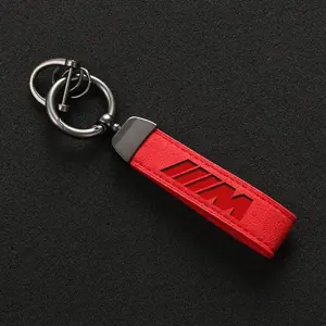 The fashionable and classic M power leather keychain is suitable for all models of BMW.