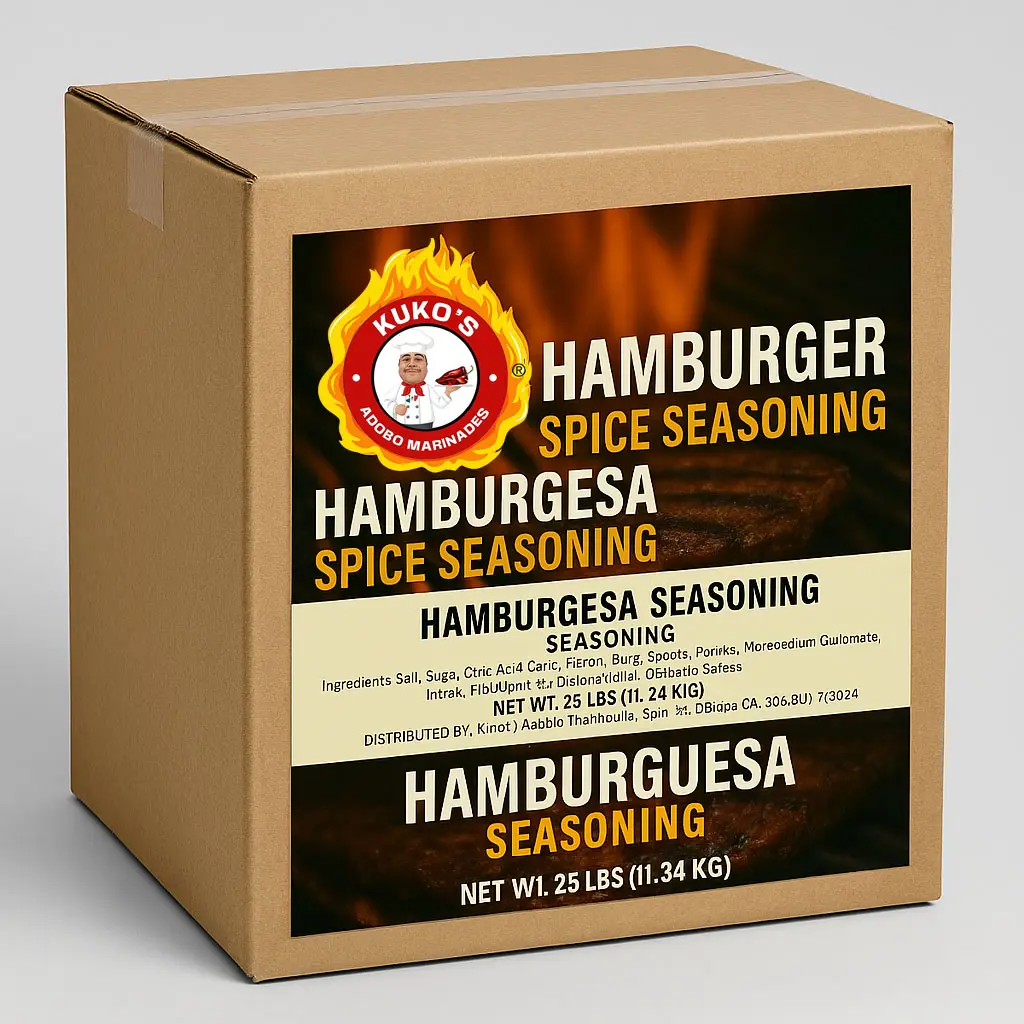 Hamburger Spice Seasonings Restaurant BBQ