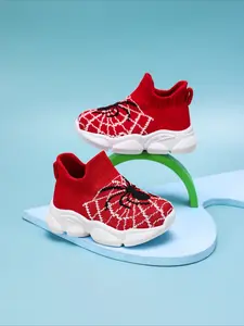Little Hero Shoes Boys Spider Sneakers