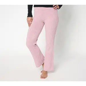 Barefoot Dreams Petite CozyChic Ultra Lite Ribbed Flare Pant