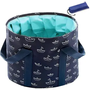 Collapsible Bucket for Soaking Feet, Portable Travel Foot Bath Tub, Foot Soaking Bath Basin Portable, Foot Spa Soaking Feet Home Pedicure Basin Outdoor Camping