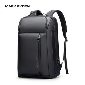 MARK RYDENBusiness Laptop Backpack, Expandable 25L-35L Large Capacity Travel Backpack, Water-resistant Cabin Backpack 45x30x25cm, Work Bag with USB for Men
