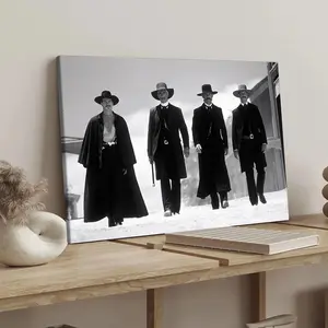 Tombstone 1993 Movie Poster (No Frame), Canvas Art Print & Wall Art Painting, Decorative Artwork, Modern Home Bedroom Decor Poster, Hallway Office Mural, Ideal Gift