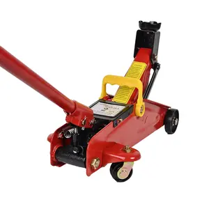 Aain  2-Ton Hydraulic Floor Jack - Heavy Duty Car Lift with Safety Release Valve, Large Saddle, and Stable Design for Automotive Maintenance and Tire Changes.