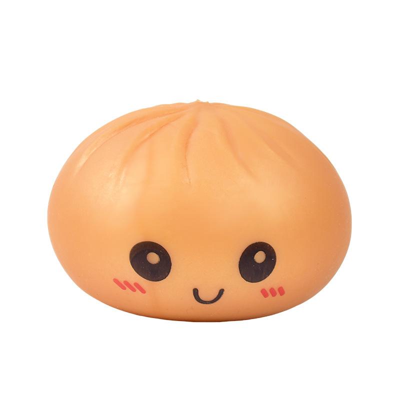Expressive  Dumpling Squishy - Blind Box,Mysecret Bun Fidget Toy, Soft TPR Material,Stress Relief, Unboxing Surprise, RandomStyle per Pack.Children's Day and Easter gifts,suitable for children to exchange gifts