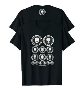 Number (N)ine School of Visual Comedy Skull T-Shirt