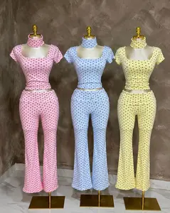 Polka Flares w/ Headband