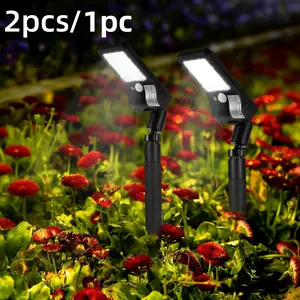 1/2pack,Solar clip on exterior wall lights, induction solar lights, and courtyard solar street light poles are suitable for outdoor street, courtyard, and lawn lighting, beautifying your outdoor space.