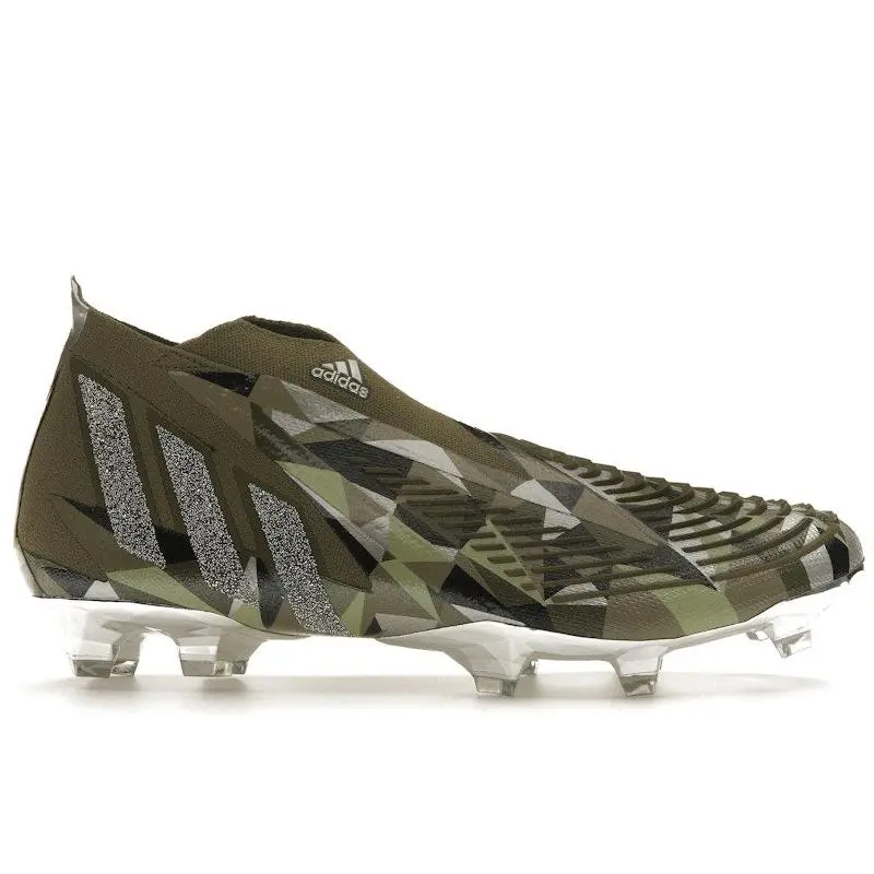 adidas Predator Edge Crystal+ FG Focus Olive (men) by StockX