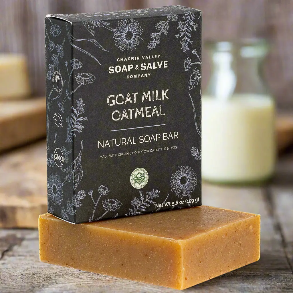 Natural Soap: Goat Milk Oatmeal Natural Soap: Goat Milk Oatmeal