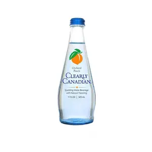 (1) bottle random flavor Clearly Canadian Sparkling Flavored Water, random flavor,  Beverage Natural