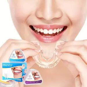 3 Phases Teeth Dental Braces, Dental Braces Teeth Trainer Set for Adults, Tooth Retainers Alignment，Suitable for Different Periods, Straight Teeth Comfortable