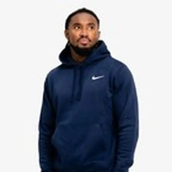NWT Nike Sweatshirt Mens Obsidian Blue Navy Fleece Hoodie Sweater XL 07162-419