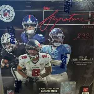 Break #161 3 Signature Megas, 3 Optic, 3 Topps Chrome Hangers