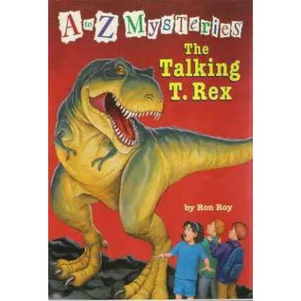 USED-A to Z Mysteries: The Talking T. Rex by Ron Roy (Paperback)