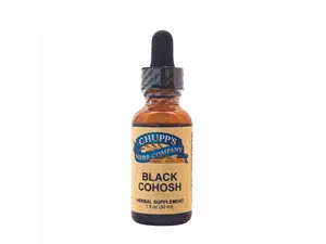 Chupp's Herb Company Black Cohosh Root Extract 1 fl oz Anti-Inflammatory Natural Alternative Carefully Selected Ingredients